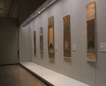 天下統一と金銀コーナー 展示風景