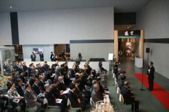特別展 遷宮－受け継ぐこころとかたち・増浦行仁「神の宮」－オープニングセレモニーの様子