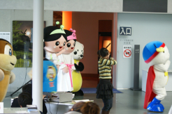 「えいっとくんたいそう」しました<br>一番右が　えいっとくん