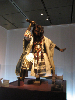 生人形　素戔鳴尊<br>（群馬県 桐生市本町四丁目自治会 像高172cm）