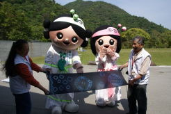 綺麗な藍色になりました