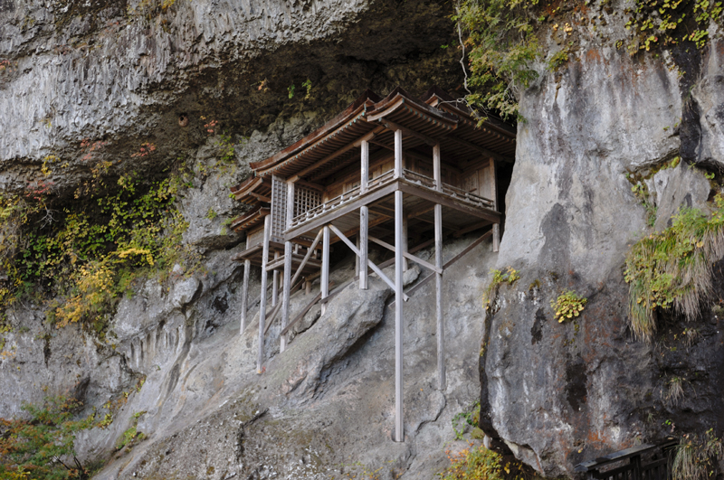 鳥取県　三佛寺