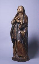 悲しみの聖母（1590-1600　長崎県美術館蔵）