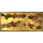 Folding screen of Sangatsu-e or the rite in the Izumo Grand Shirine in March(stored in the Izumo Grand Shrine)